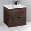 Тумба с раковиной BelBagno Etna ETNA39-500/390-2C-SO-RW-P 50 Rovere Moro