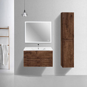 Мебель для ванной Vincea Mia Slim VMC-2MC900S1RW 90 подвесная, 2 выкатных ящика, R.Wood