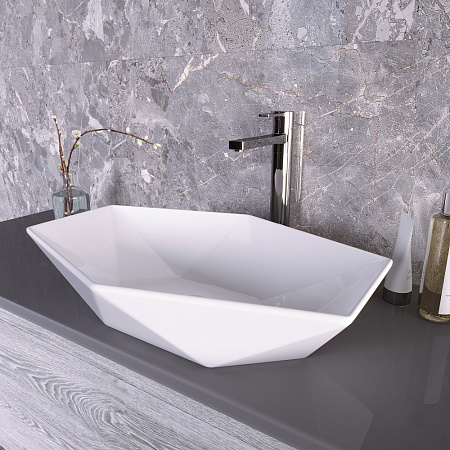 Мебельная раковина Grossman GR-3030 60 белая