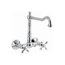 Смеситель Emmevi Deco Old 12645CR для кухонной мойки, хром Смеситель Emmevi Deco Old 12645CR для кухонной мойки, хром