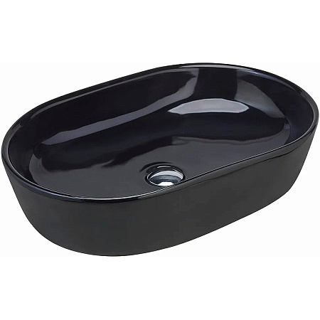 Раковина на столешницу beWash Bogen 88601006 60x40x13,5 черный глянцевый