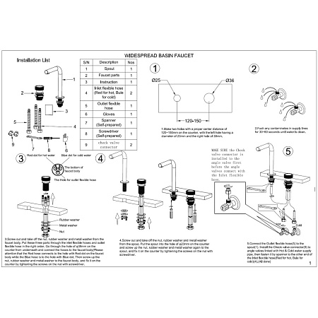 Смеситель Boheme Tech 158-MG для раковины, автоматический, золото матовое