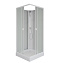 Душевая кабина Niagara Promo P90/13Q/MT/BK 90x90x195 L/R стекло матовое/профиль белый - фото 2