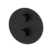 Смеситель Paffoni Light LIQ013NO для душа, черный матовый