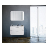 Мебель для ванной BelBagno Smile BB1000TVC/BL 100 Bianco Lucido