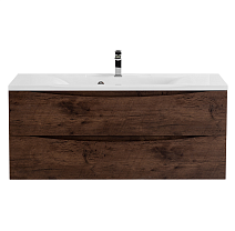 Тумба с раковиной BelBagno Marino MARINO-1100-2C-SO-RW-P 110 rovere moro