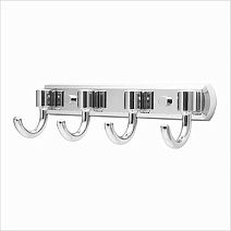 Вешалка на 4 крючка WasserKRAFT Oder K-3074 хром