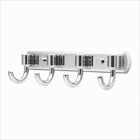 Вешалка на 4 крючка WasserKRAFT Oder K-3074 хром