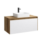 Корпус подвесной тумбы Aqwella 5 stars Mobi MOB0112DB 120 дуб балтийский