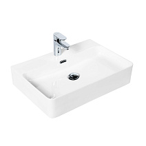 Раковина накладная BelBagno BB1338 42x60.5x13.5 белый