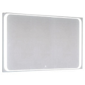 Зеркало Jorno Modul Mоl.02.120/W 120 с подсветкой, белый