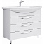 Мебель для ванной Aqwella Аллегро Agr.01.10/3 105 напольная, 3 ящика,  белая - фото 5