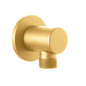 Шланговое подключение Palazzani 99586763 матовое золото