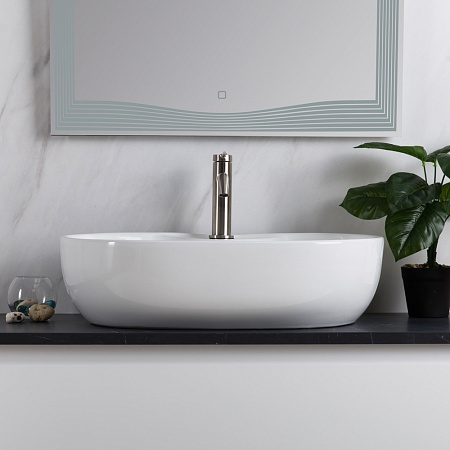 Раковина накладная BelBagno BB1151 60x43x16 белый