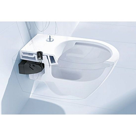 Унитаз подвесной Villeroy & Boch Subway 2.0 Plus 5614A1R1 альпийский белый CeramicPlus