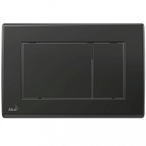 Кнопка смыва AlcaPlast  M278 черный матовый
