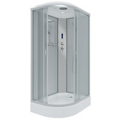 Душевая кабина Niagara Classic NG-3312-14RP 120x80x215 стекло матовое/профиль серебро