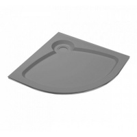 Поддон встраиваемый Cezares Tray TRAY-S-R-90-550-56-GR серый