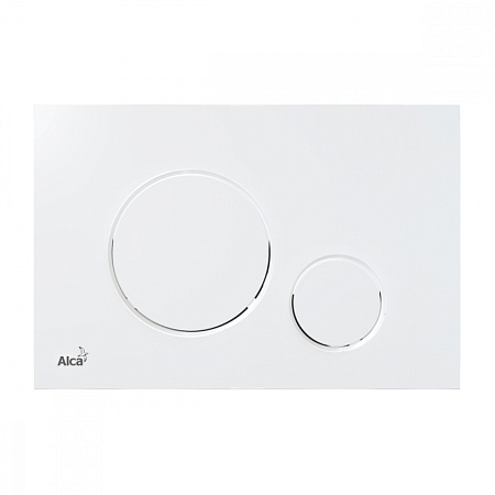 Кнопка смыва AlcaPlast THIN M670 белый