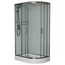 Душевая кабина Frank F412L М Brilliant 120x80 стекло матовое, хром Душевая кабина Frank F412L М Brilliant 120x80 стекло матовое, хром