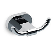 Крючок двойной Ravak Chrome CR 100 X07P186