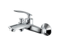 Смеситель для ванны и душа RUSH Island IS6535-44 хром