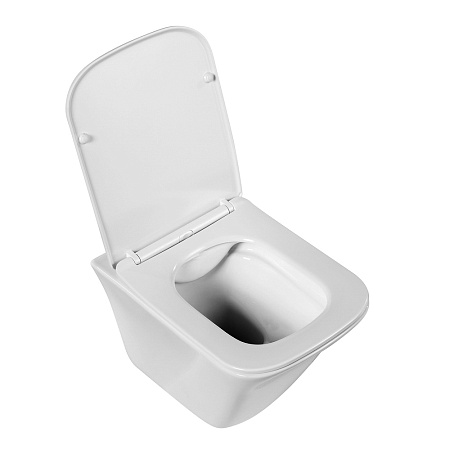 Чаша для унитаза подвесного BelBagno Marmi BB052CHR белый