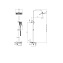 Душевая стойка RUSH Thira TR3635-50Black черный - фото 2