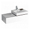 Тумба с раковиной Geberit iCon 840590000 90 R белый