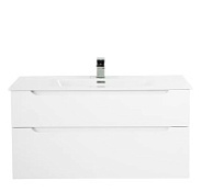 Тумба с раковиной BelBagno Etna ETNA-H60-1000-2C-SO-BL-P 100 Bianco Lucido