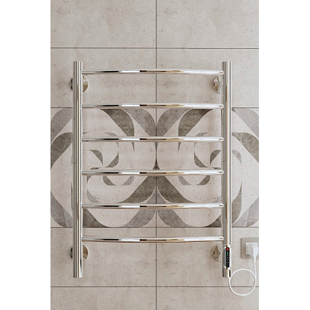 Полотенцесушитель электрический Terminus Классик П5 450х550 хром