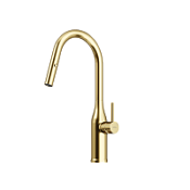 Смеситель для кухонной мойки Sancos Grand SC4002BG брашированное золото