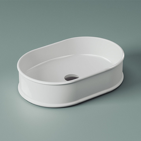 Раковина ArtCeram Atelier ATL002 01;00 60х40 белый глянцевый