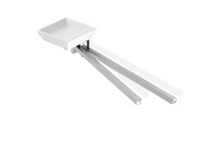 Полотенцедержатель Stil Haus Urania U18(08-BI) хром/белый