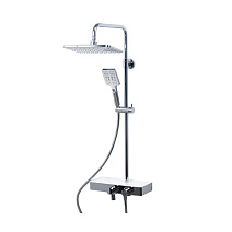 Душевая стойка WasserKRAFT Thermo A11301 хром