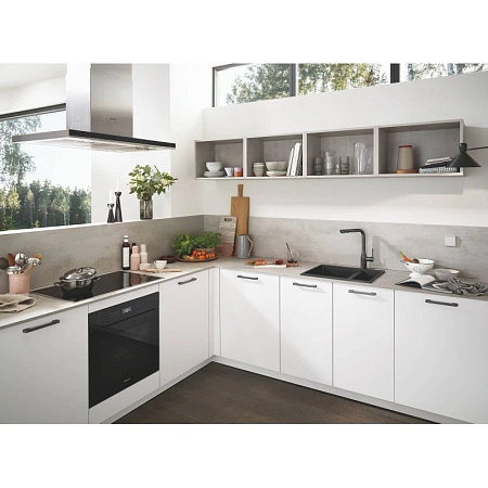 Мойка кухонная Grohe K500 31648AP0 55,5x46 черный гранит