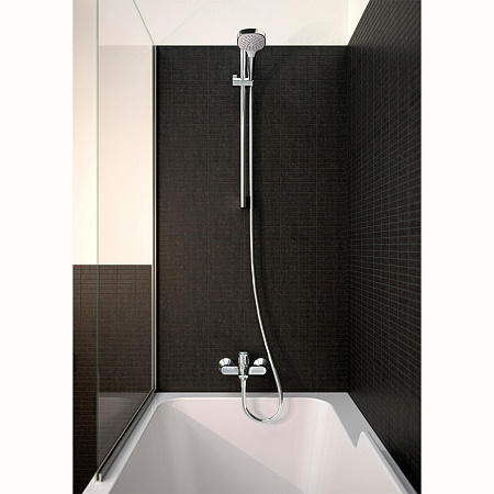 Смеситель Hansgrohe Logis 71400670 для ванны с душем, черный матовый