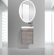 Мебель для ванной BelBagno Pietra Mini PIETRA MINI-460-1A-SO-SCM-L 46 L stucco cemento Мебель для ванной BelBagno Pietra Mini PIETRA MINI-460-1A-SO-SCM-L 46 L stucco cemento