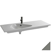 Раковина Jacob Delafon Nouvelle Vague EXAP112-Z-MG2 121х21 см серая