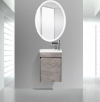 Мебель для ванной BelBagno Pietra Mini PIETRA MINI-460-1A-SO-SCM-L 46 L stucco cemento