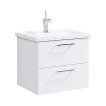 Тумба с раковиной Aqwella Манчестер MAN01062 60 подвесная, белый