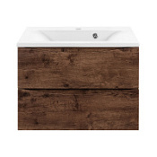 Тумба с раковиной Vincea Mia VMC-2MA650RW 65 подвесная, 2 выкатных ящика, R.Wood