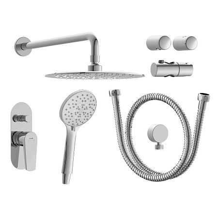 Душевой комплект Cersanit Moduo 64087 хром
