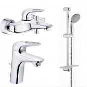 Комплект для ванной комнаты Grohe Eurostyle New 124416 Комплект для ванной комнаты Grohe Eurostyle New 124416