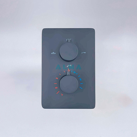 Душевой комплект ALMAes Weber TVZ-0808 черный