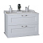 Тумба с раковиной Aquaton Леон 1A187001LBPS0 65 дуб белый