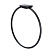 Полотенцедержатель AM.PM Inspire 2.0 A50A34422 кольцо, черный TOTAL BLACK