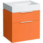 Тумба с раковиной Laufen Kartell by Laufen 4.0756.2.033.635.1 60 оранжевый глянцевый