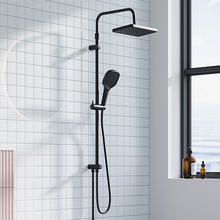 Душевая стойка Damixa Merkur 940000300 черный