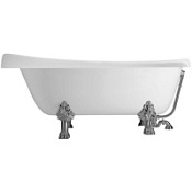 Ванна Kerasan Retro 105590 bi/cr 170х77 белая, ножки хром Ванна Kerasan Retro 105590 bi/cr 170х77 белая, ножки хром